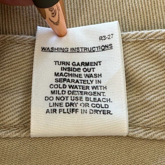 Vintage Rocky Mountain Rockies Jeans 31/11 Bareback RN 17901 High Rise Light Tan - Picture 9 of 12